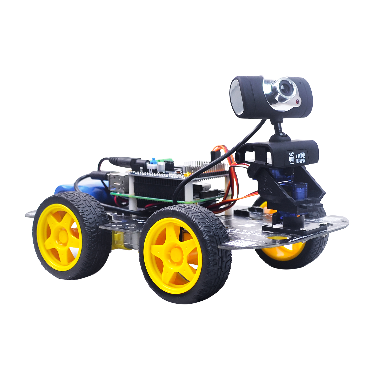 樹莓派DS輪式WiFi視頻小車